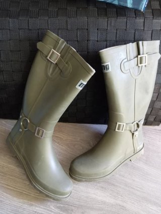 Botas de agua Mustang verdes