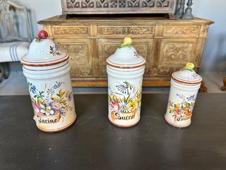 Set di 3 Vasi in Ceramica Bassano