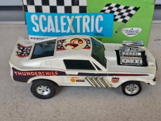 SCALEXTRIC FORD MUSTANG DRAGSTER