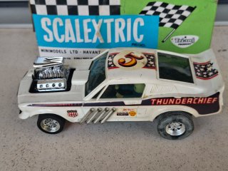 SCALEXTRIC FORD MUSTANG DRAGSTER