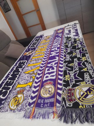 Bufandas Real Madrid años 90