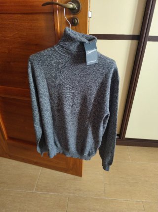 Jersey de cuello alto gris Approach