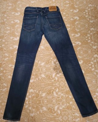 Vaqueros Replay Azules para Hombre