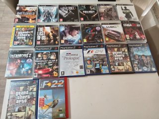 Lote de 20 Videojuegos PS2 y PS3