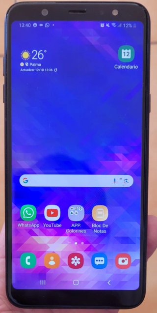Samsung Galaxy A6 Negro
