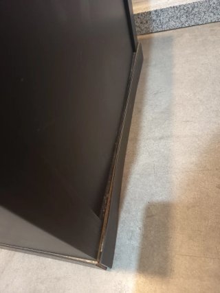 Cajoneras Ikea Negras y Madera 2X1
