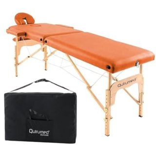 Camilla de Masaje Plegable Quirumed Naranja