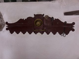 PERCHERO DE CHIMENEA RUSTICO