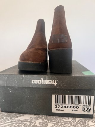 Botines marrones de ante