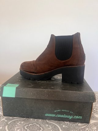 Botines marrones de ante