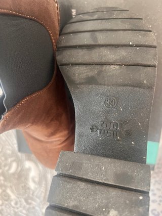Botines marrones de ante