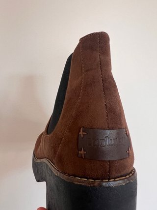 Botines marrones de ante