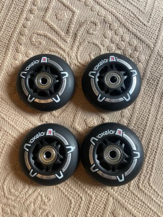 Ruedas Oxelo Patín en Línea 76mm 80A