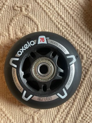 Ruedas Oxelo Patín en Línea 76mm 80A