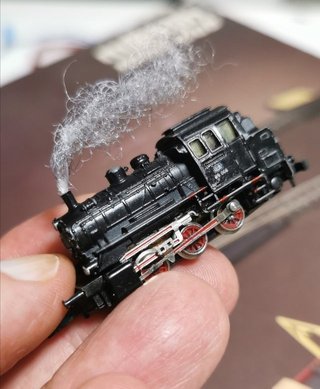 MARKLIN Miniclub escala Z locomotora tren a Vapor