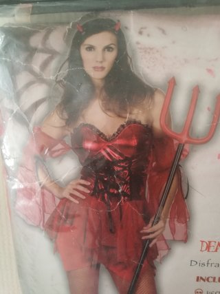 Disfraz Demonia Sexy Mujer Talla Única