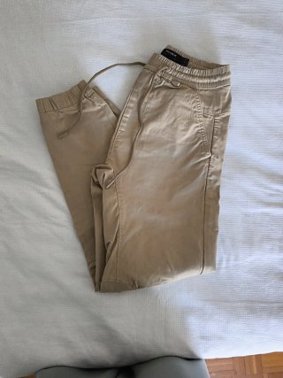 Pantalón Chino Beige Pull&Bear Talla XS