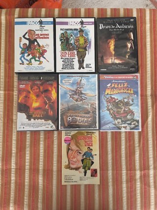 Lote de 7 películas en DVD