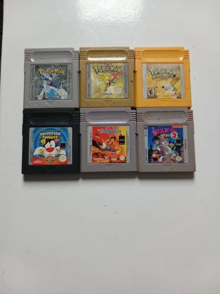 Lote 6 Juegos Game Boy Pokémon y más