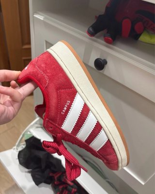 Adidas Campus Rojo Ante Talla 38