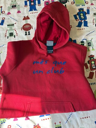 Sudadera FC Barcelona Més que un club Talla M
