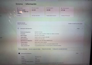 Tablet staccabile Dell 7320 Grigio/Argento