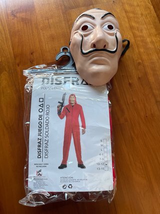 Disfraz La Casa de Papel Talla 10-12