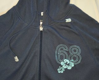Sudadera Azul Marino con Cremallera Jin-Danel