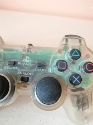 Controller Joystick PlayStation 1 Trasparente