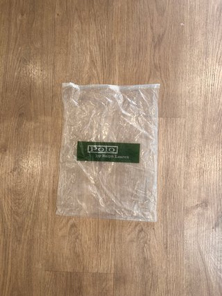 Bañador Ralph Lauren Negro Logo Blanco Talla L