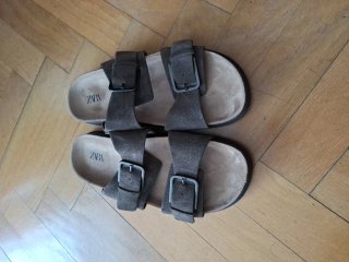 Sandalias Zara Marrones