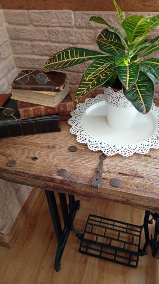 DECORACION INDUSTRIAL MESA AUX.CONTRAVENT S.XIX