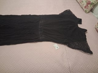 Mono Negro de Encaje Talla 40