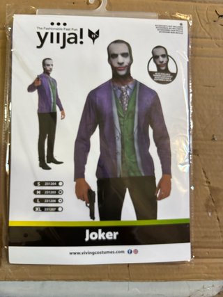 Disfraz Joker Talla M