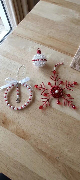 Set 3 Decorazioni Natalizie