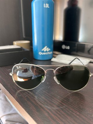 Gafas de sol Ray-Ban Aviador Plateadas