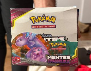 Sobres Pokémon Sol y Luna Mentes Unidas