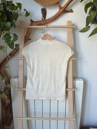 Top Estilo Oriental Beige Talla L