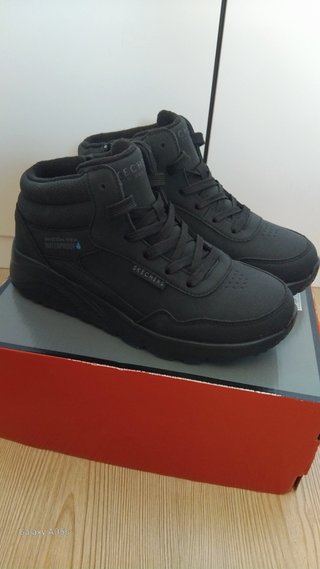 Botines Skechers Uno Lite Aqua Ave