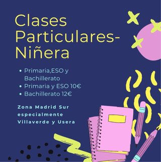clases particulares- niñera