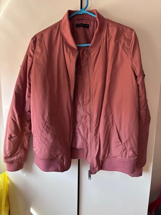 Cazadora Bomber Rosa