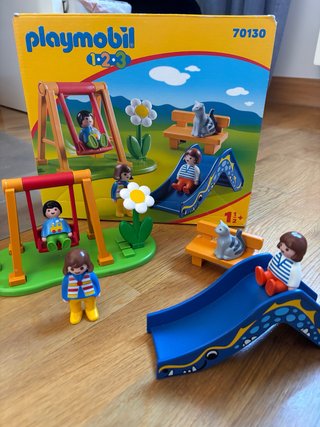 Playmobil 1.2.3 Parque Infantil 70130