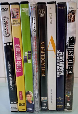 Pack 8 Películas DVD Temática LGBTIQ