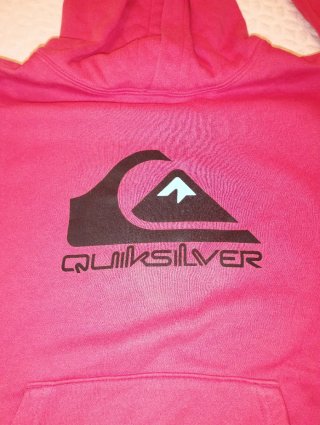 Sudadera Quiksilver roja