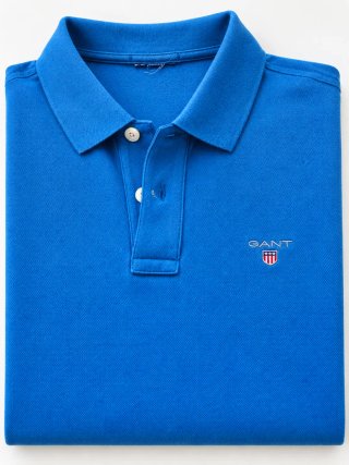 Polo azul Gant