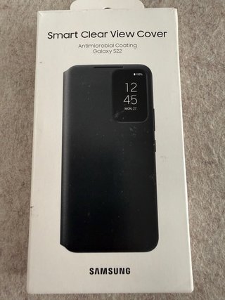Cover Samsung Smart Clear View per Galaxy S22