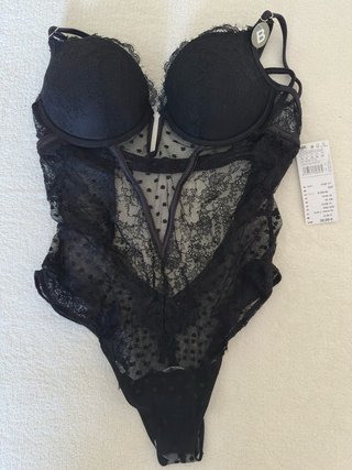 Body de encaje negro Women’Secret