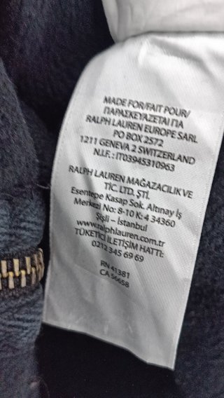 Sudadera Polo Ralph Lauren Negro Talla S