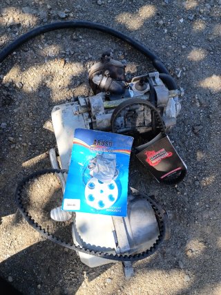 Motor Aprilia Sonic con correa y variador