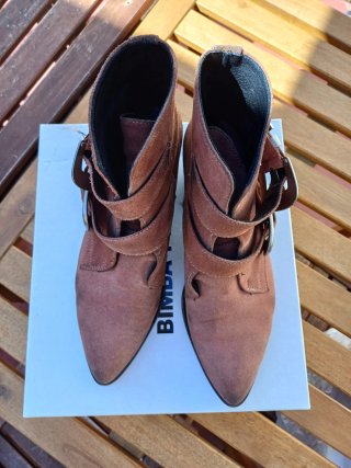 Botines piel talla 40